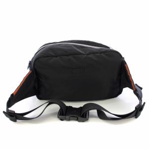 PORTER 吉田カバン タンカー TANKER ウエストバッグ WAIST BAG 巾着付き 黒 オレンジ /TK