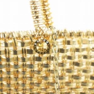 ANTEPRIMA ワイヤーバッグ ハンドバッグ ポーチ付き ゴールド色 /AN2 D