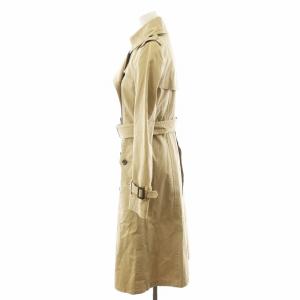 BURBERRY BLACK LABEL トレンチコート ロング丈 コットン アウター 38 ベージュ FR447-100-50 /AN35