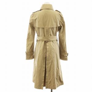 BURBERRY BLACK LABEL トレンチコート ロング丈 コットン アウター 38 ベージュ FR447-100-50 /AN35