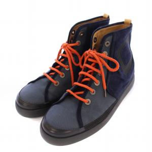 LOUIS VUITTON エベレストス ハイカットスニーカー 7.5 ネイビー