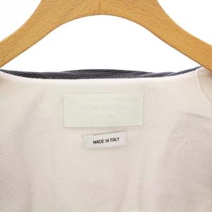 THOM BROWNE 近年モデル レザージャケット 1 ブラック MJ0010A-00713001