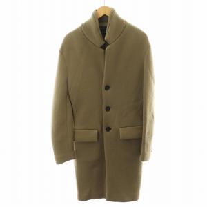 PROSUM ニットコート カシミヤ シルク混 XS ベージュ