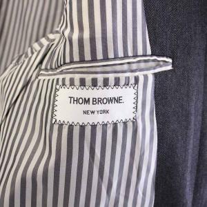 Thom browne トムブラウン　ステンカラーコート　ヘリンボーン ステンカラーコート ヘリンボーン 0 グレー（2025/05/09買取