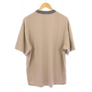 Acne Studios ロゴラガーTシャツ 半袖 クルーネック ストレッチ M 茶 ブラウン BL0282 /BB