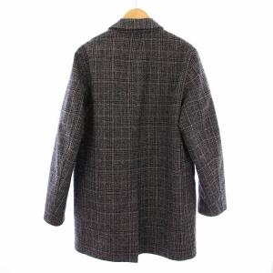 HERNO ステンカラーコート ラミナー グレンチェック 48 グレー IM029UL