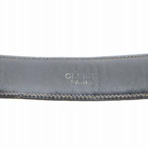CELINE 馬車金具 ベルト ハトメ レザー 65 黒 ブラック /AN1 D OH