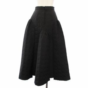 UN3D. 22AW サークルキルティングボリュームスカート CIRCLE QUILTING VOLUME SK ロング