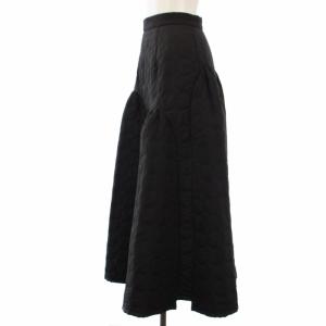 UN3D. 22AW サークルキルティングボリュームスカート CIRCLE QUILTING VOLUME SK ロング