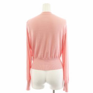 furfur 24AW 上國料萌衣コラボ チェリーカーディガン F ピンク RWNT244027 /AN27