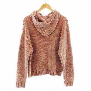 KITH NYC ニットパーカー プルオーバー 長袖 ボックスロゴ  S ピンク 20-070-060-0040-3-0