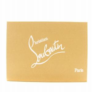 Christian Louboutin エナメル パンプス ハイヒール 37.5 24.5cm ベージュ /G