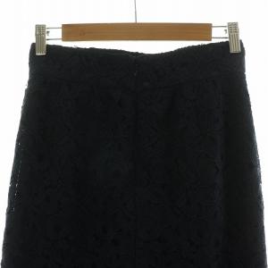 ANAYI タイトスカート 総レース ロング 36 ネイビー 102011-11-030-65-360 /NQ