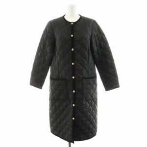 アークリー ロング ARKLEY LONG キルティングコート 中綿 アウター 34 黒 ブラック L192APQCO0098AP