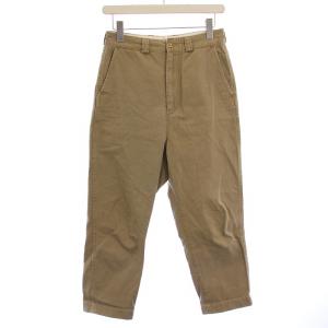 Americana チノパン チノパンツ テーパード ジップフライ 34 ベージュ /BB