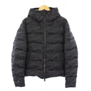 ダウンジャケット アウター フーディ カモフラ 迷彩柄 48 グレー PI0388U /KH