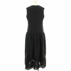 CELFORD 19SS エンブロイダリーロングドレス CWFO192039 ノースリーブ ワンピース ロング 刺繍 38