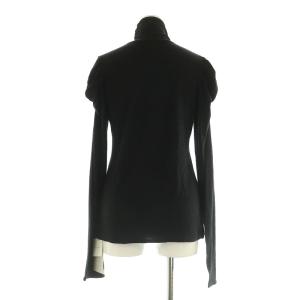 CELFORD 21AW テンセルウールジゴスリーブカットソー ニット 長袖 38 ブラック /MY OS