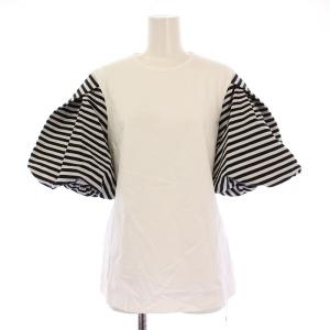 PUFF SLEEVE TEE パフスリーブTシャツ カットソー バルーンスリーブ 半袖 クルーネック
