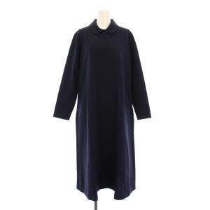 ラウンドカラードレスワンピース 38 ネイビー YR2224-008SP