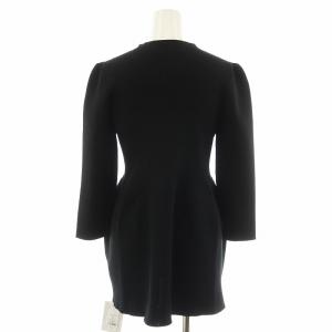 CELFORD 23AW 長袖ペプラムニットプルオーバー 38 黒 ブラック CWNT234126 /AN10