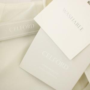 CELFORD 23SS ボリュームスリーブショートジャケット CWFJ232009 シアー メッシュ ボレロ 38 白