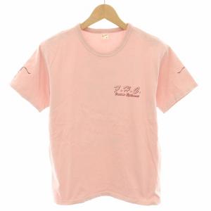 バイカーズアンドヴィンテージ BIKERS&VINTAGE Tシャツ カットソー クルーネック 半袖 プリント