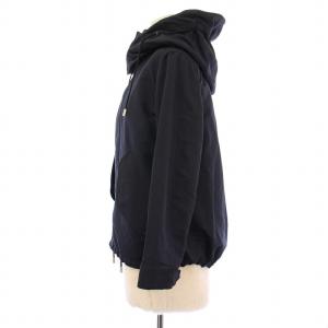 THE RERACS THERERACS ザリラクス モッズコート アウター ショート丈 フード ライナー付き 36 紺 ネイビー /BB