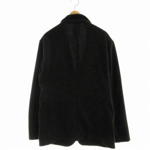 Jackman セットアップ 上下 2点セット スーツ テーラードジャケット テーパードパンツ L 黒 ブラック JM7710