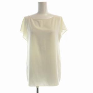 SHALLOW GGT NOVALIE シャツ ブラウス 半袖 F 白 ホワイト 01-9908212-120-901