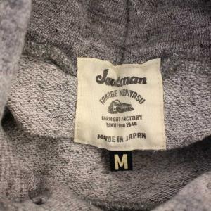 Jackman DOTSUME SWEAT PARKA パーカー スウェット トレーナー プルオーバー 長袖 M グレー