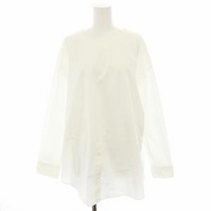 フェイクレイヤードシャツ カットソー ロンT Tシャツ 長袖 大きいサイズ 13+ 白 ホワイト IS-1201233