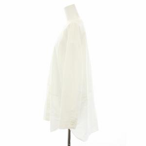 Leilian フェイクレイヤードシャツ カットソー ロンT Tシャツ 長袖 大きいサイズ 13+ 白 ホワイト IS-1201233