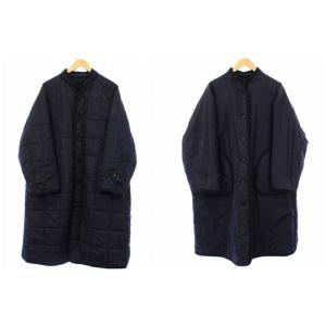 45プチデニム× 厚ナイロンの908コート リバーシブル ネイビー 81220054