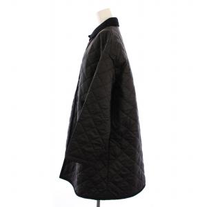 MACKINTOSH PHILOSOPHY MACKINTOSHPHILOSOPHY 中綿コート キルティングコート ロング 襟コーデュロイ 2 黒 H9A60-233-09 /BM