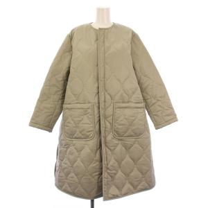 ARKLEY LONG キルティングコート 36 グレー