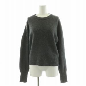 CASHMERE DROP SHOULDER CREW ドロップショルダー プルオーバー ニット セーター