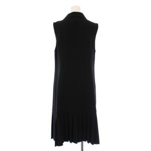 René 23SS ロングベスト フェイクパール 34 ブラック