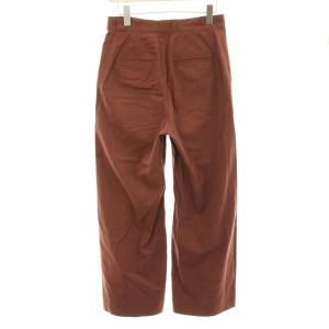 MACPHEE 19SS レーヨンリネンコットン ベイカーパンツ 12049104704 セミワイド ジップフライ 麻