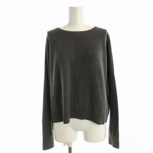 セオリー New Wooly Knit Karenia Belted ニット S NEW WOOLY KNIT KARENIA BELTED ニット セーター 長袖 S ピンク