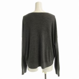 Theory ニット セーター 長袖 S ダークグレー 01-9301733-042-902 /EE