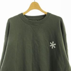 Snow Peak JOURNAL STANDARD relume スウェット トレーナー 長袖 L 緑 グリーン JSR-SW-24AU002