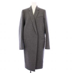 フィービー期 ウール チェスター クロンビーコート 38 グレー 2 8H28/945A