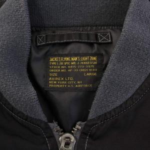AVIREX JOURNAL STANDARD relume別注 L-2B フライトジャケット ブルゾン アウター ジップアップ
