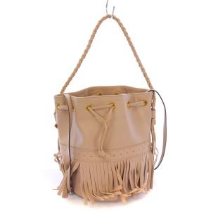 CARNIVAL カーニバル 2WAY ハンドバッグ ワンハンドル ショルダーバッグ 巾着型 フリンジ