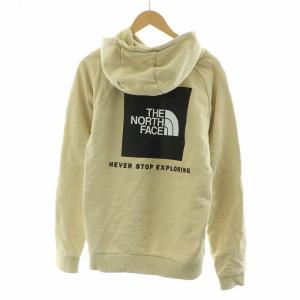 プルオーバーパーカー フーディー 長袖 プリント M ベージュ A2ZWU /NQ