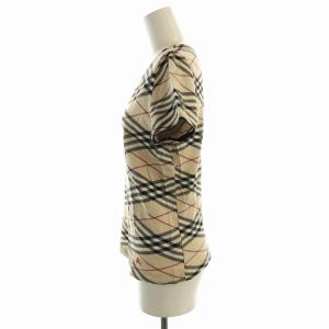 BURBERRY LONDON Tシャツ カットソー 半袖 ノバチェック 2 ベージュ FAA16-078-14 /EE