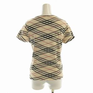 BURBERRY LONDON Tシャツ カットソー 半袖 ノバチェック 2 ベージュ FAA16-078-14 /EE
