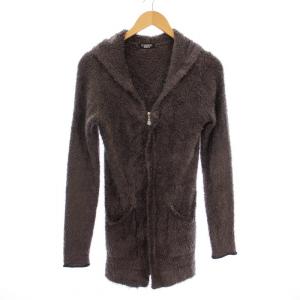 パーカー ジャケット ジップアップ ボア グレー /BM