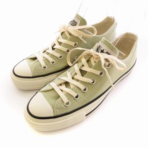 CONVERSE ALL STAR NOKORIZOME OX スニーカー シューズ キャンバス 24?p ライトグリーン